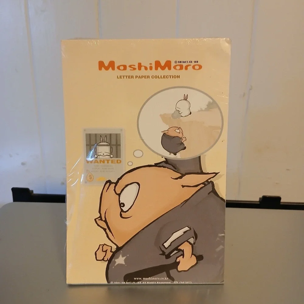 Vintage 2001 Mashimaro Letter Paper Collection Stationery Set New Sealed* Korean